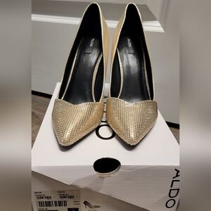 Aldo Gold Heels